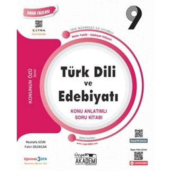 9. Sınıf Konunun Özü - Türk Dili ve Edebiyatı Konu Anlatımlı Soru Kitabı