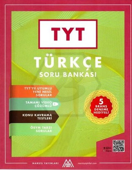 TYT Türkçe Soru Bankası | Marsis Yayınları