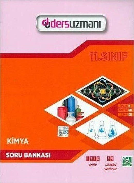 11.Sınıf Kimya Soru Bankası | Ders Uzmanı Yayınları (İnce Kapak)