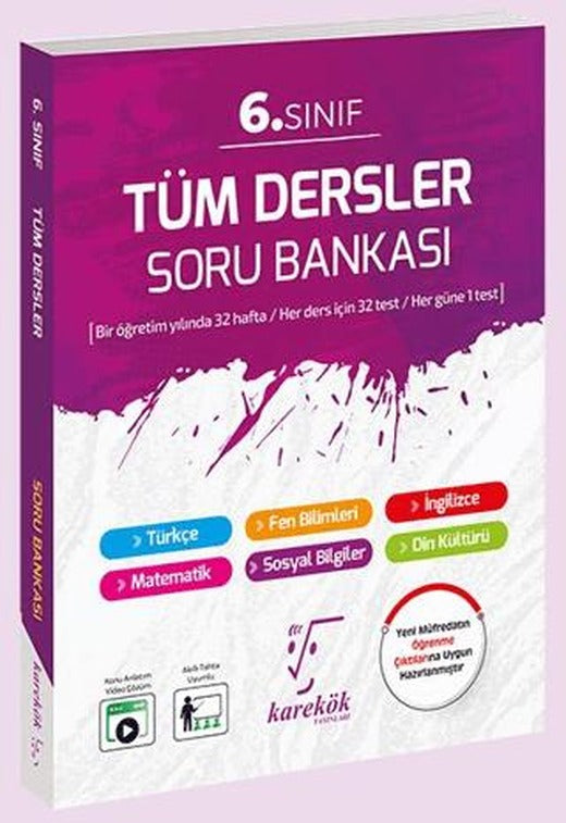 6. Sınıf Tüm Dersler Soru Bankası