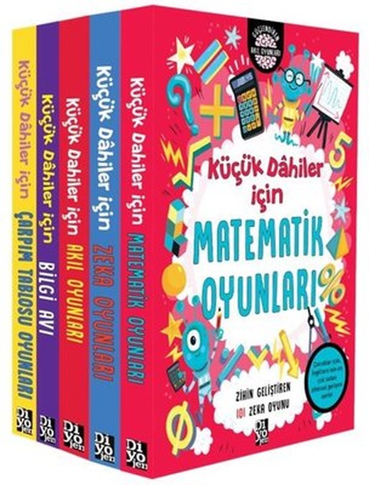 Küçük Dahiler Seti-5 Kitap Takım | Diyojen Yayınları