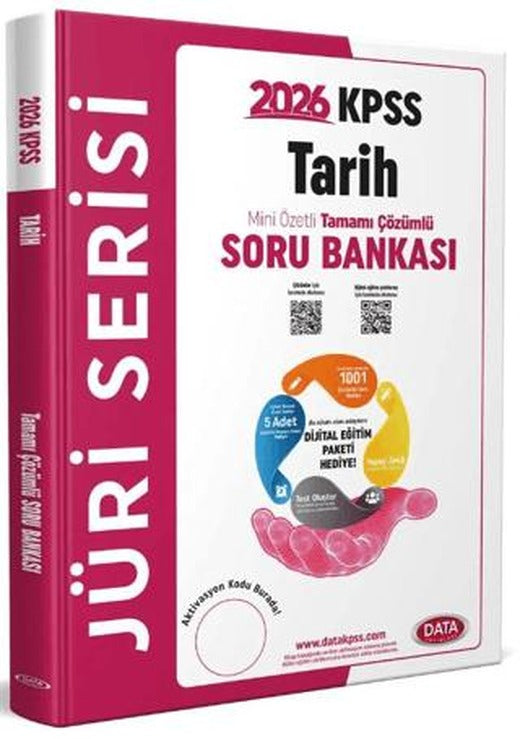 2026 KPSS Jüri Serisi Tarih Mini Özetli Tamamı Çözümlü Soru Bankası + Dijital Eğitim Platformu Hediye