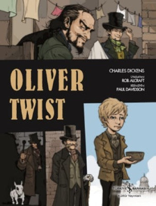 Oliver Twist-Çizgilerle Klasikler | İş Bankası Kültür Yayınları