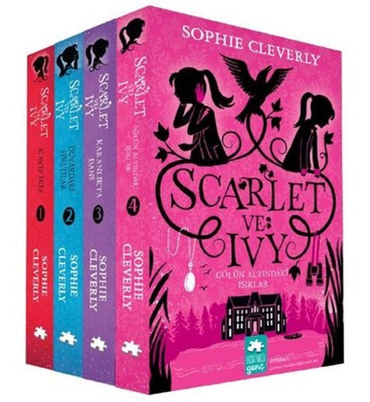 Scarlet ve Ivy Seti - 4 Kitap Takım | Eksik Parça Yayınları (İnce Kapak)