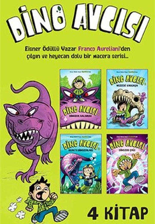 Dino Avcısı - 4 Kitap Takım | Uğurböceği