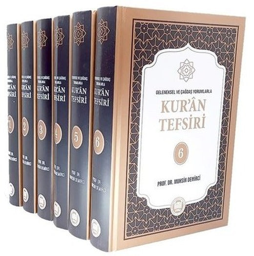 Geleneksel ve Çağdaş Yorumlarla Kur'an Tefsiri Seti - 6 Kitap Takım | M. Ü. İlahiyat Fakültesi Vakfı Yayı (Ciltli)