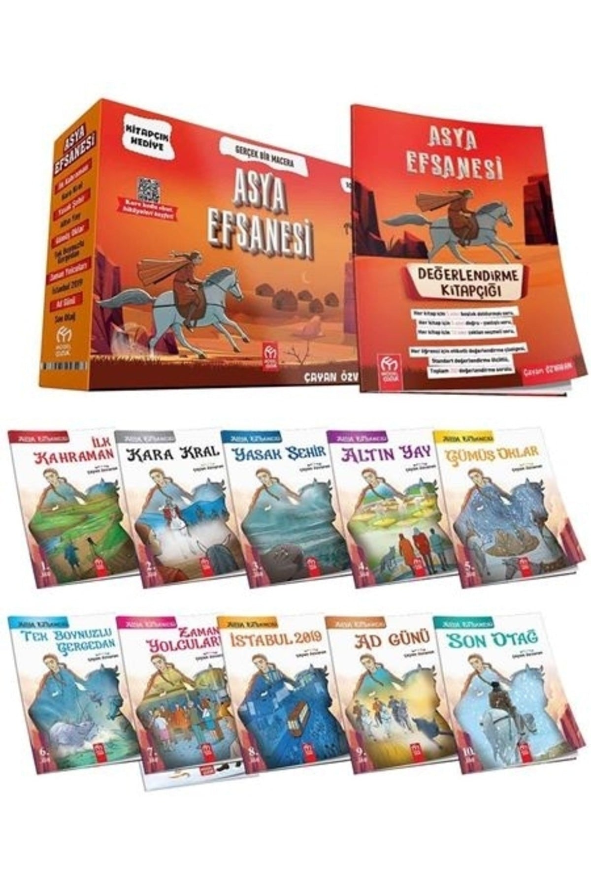 Asya Efsanesi Hikaye Serisi (10 Kitap) | Model Çocuk (Ciltsiz)