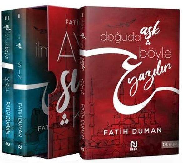 Ayn Şın Kaf Aşk Serisi Seti-3 Kitap Takım | Nesil Yayınları