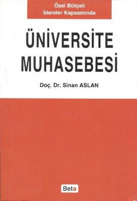 Üniversite Muhasebesi | Beta Yayınevi (Ciltsiz)