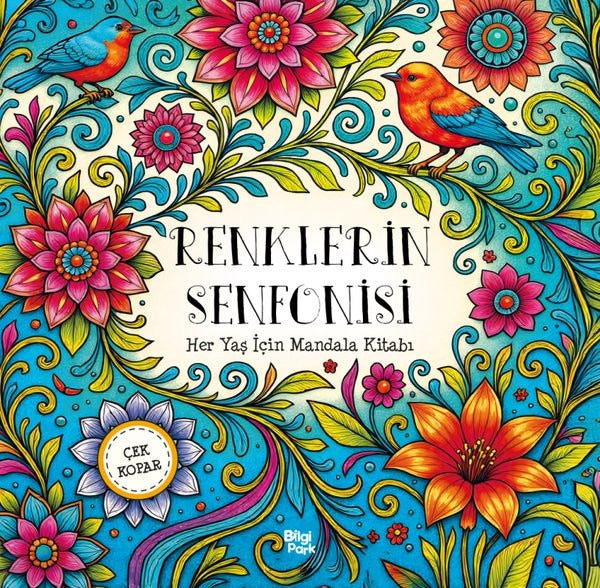 Renklerin Senfonisi - Her Yaş için Mandala | Bilgi Park (Ciltsiz)