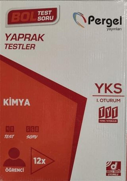 TYT Kimya Kutu Test | Pergel Yayınları (Ciltsiz)