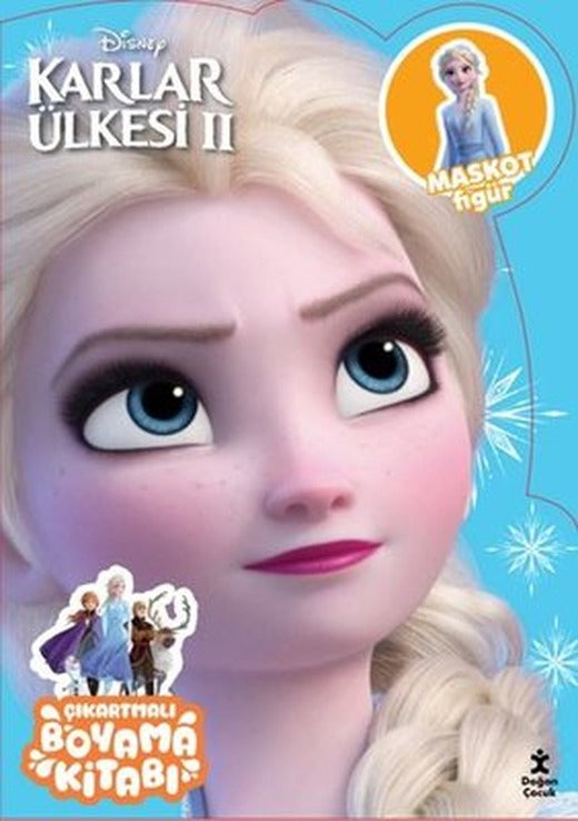 Disney Karlar Ülkesi 2 - Çıkartmalı Boyama Kitabı - Maskot Figür | Doğan Çocuk