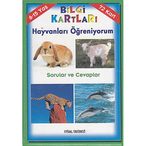 Bilgi Kartları - Hayvanları Öğreniyorum