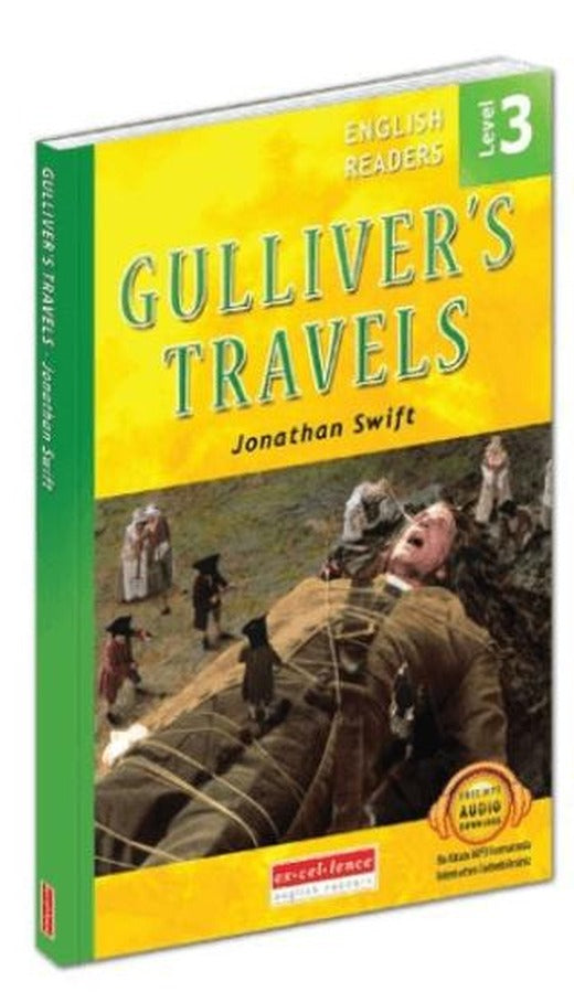 Gulliver's Travels - English Readers Level 3 | Excellence Yayınları (Ciltsiz)