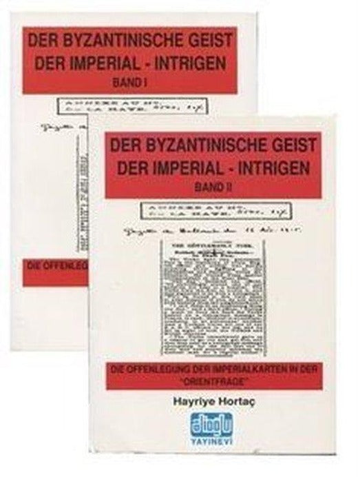 Der Byzantinische Geist Der Imperial-Intrigen - 2 Kitap Takım | Alioğlu Yayınevi (İnce Kapak)