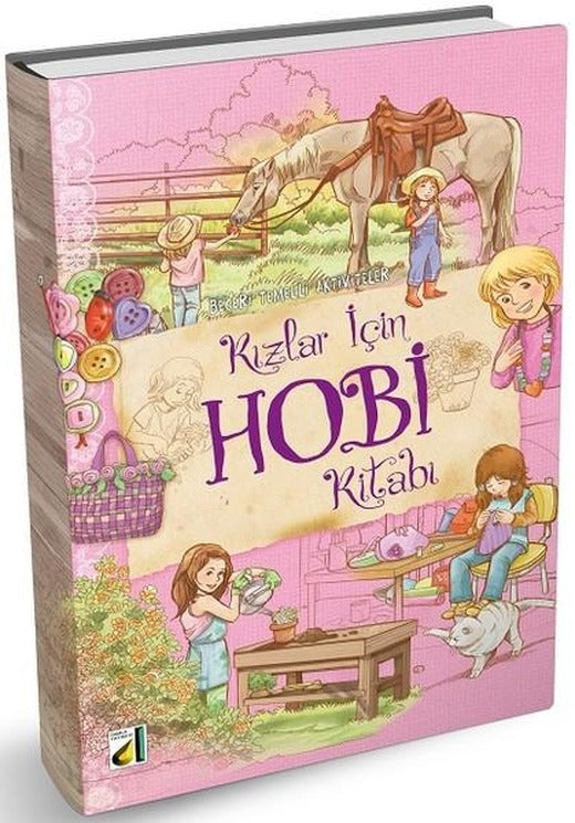 Kızlar İçin Hobi Kitabı | Damla Yayınevi (İnce Kapak)