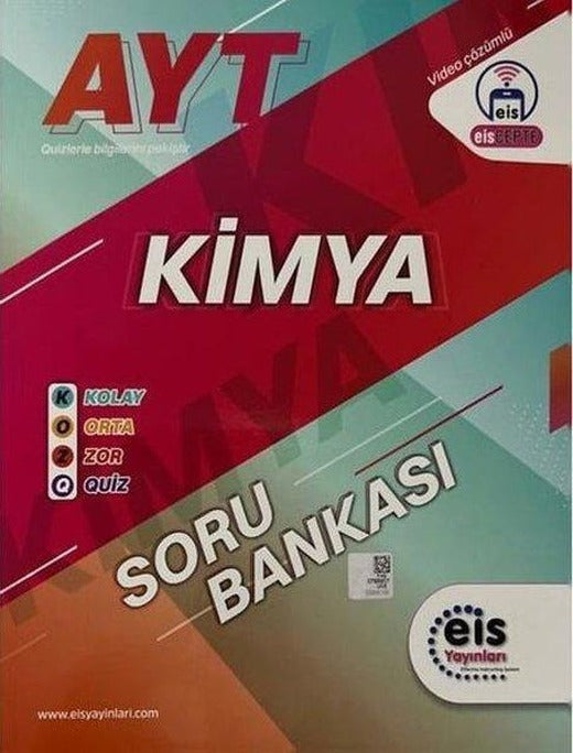 AYT Kimya KOZ Serisi Soru Bankası | Eis Yayınları (İnce Kapak)