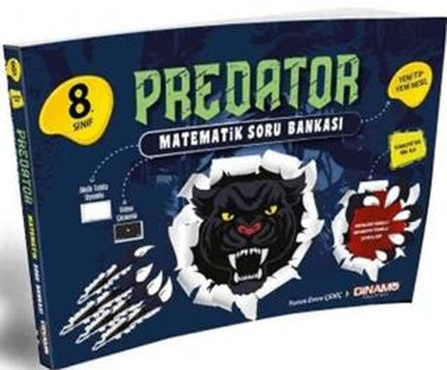 8. Sınıf Predator Matematik Soru Bankası | Dinamo Yayınları (Ciltsiz)