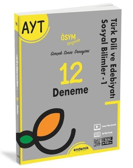 2022 AYT Türk Dili ve Edebiyatı Sosyal Biimlerl 12'li Deneme Sınavı