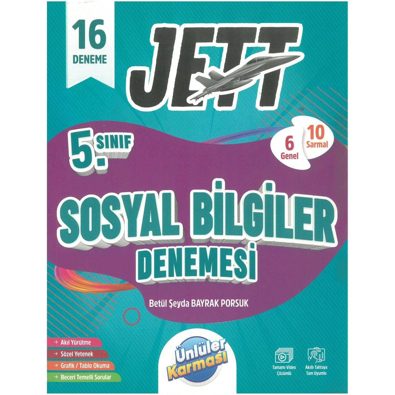 5. Sınıf Jett Sosyal Bilgiler 16 Deneme Seti