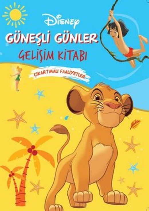 Disney Güneşli Günler Gelişim Kitabı - Çıkartmalı Faaliyetler | Doğan ve Egmont Yayıncılık