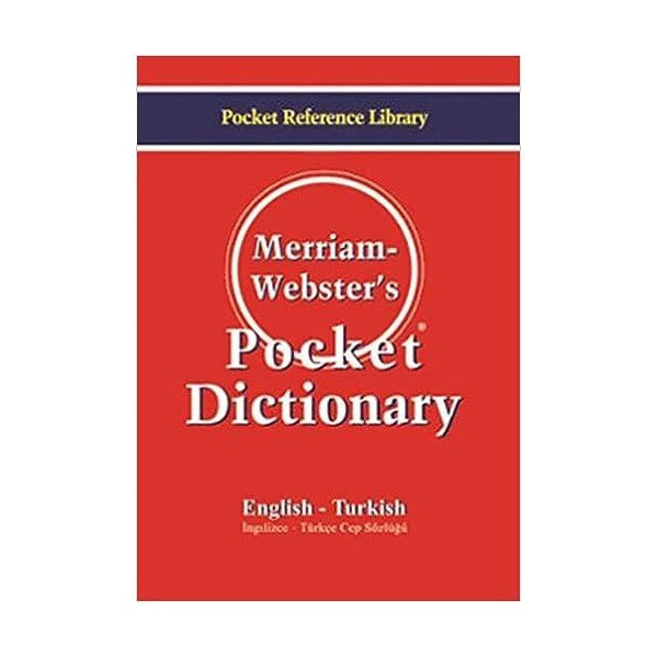 Merriam Webster's Pocket Dictionary | Bilge Kültür Sanat