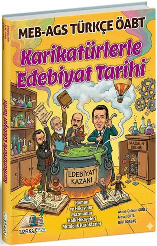 ÖABT MEB-AGS Türkçe Öğretmenliği Karikatürlerle Edebiyat Tarihi Konu Anlatımı
