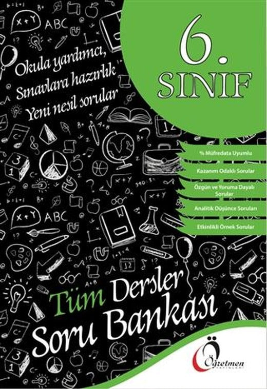 6. Sınıf Tüm Dersler Soru Bankası
