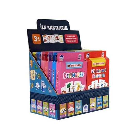 İlk Kartlarım Öğrenme Seti - 14 Kutu Takım | Martı Yayınları
