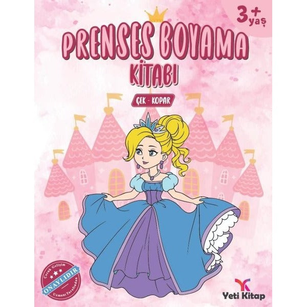 Prenses Boyama Kitabı | Yeti Kitap (İnce Kapak)