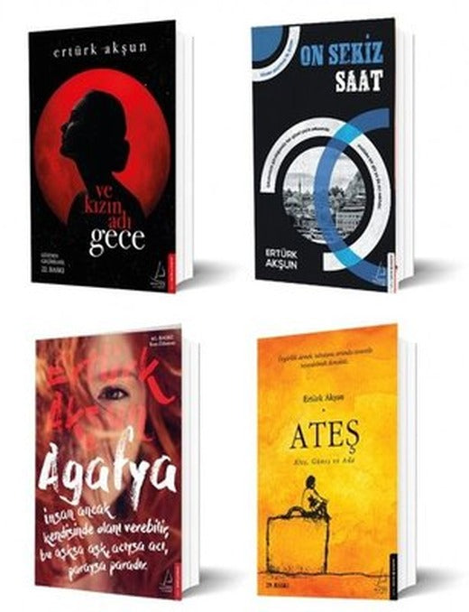 Ertürk Akşun Seti - 4 Kitap Takım | Destek Yayınları