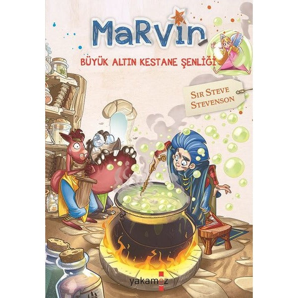Marvin-Büyük Altın Kestane Şenliği | Yakamoz Yayınları (İnce Kapak)