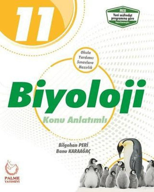 Palme 11. Sınıf Biyoloji Konu Anlatımlı | Palme Yayınları (Ciltsiz)