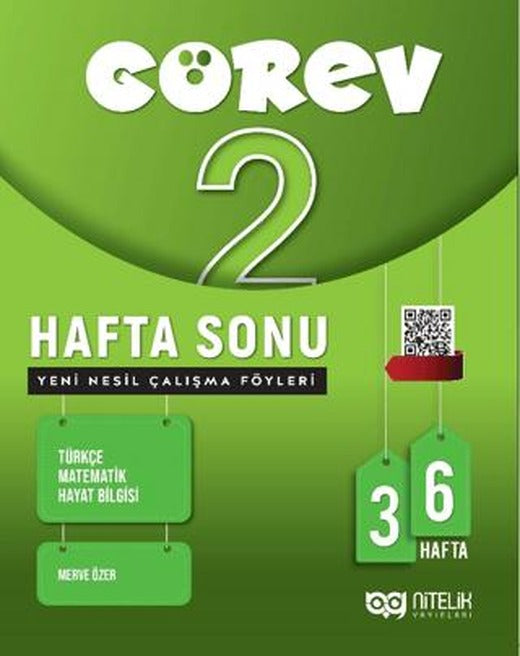 2. Sınıf Görev Hafta Sonu Çalışma Föyleri | Nitelik Yayınları (Ciltsiz)