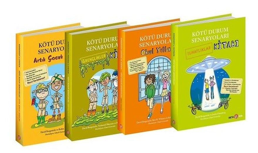 Kötü Durum Senaryoları Seti-4 Kitap Takım | Beta Kids