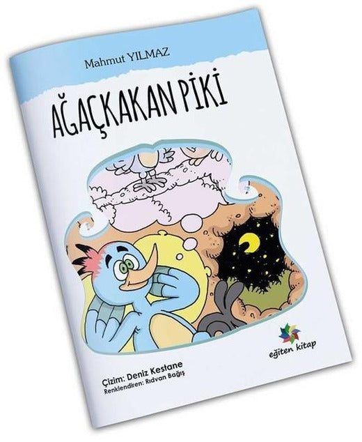 Ağaçkakan Piki | Eğiten Kitap (İnce Kapak)