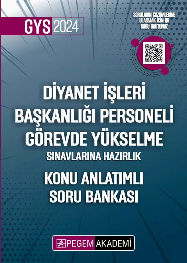 2026 GYS Diyanet İşleri Başkanlığı Personeli Görevde Yükselme Sınavlarına Hazırlık Konu Anlatımlı Soru Bankası