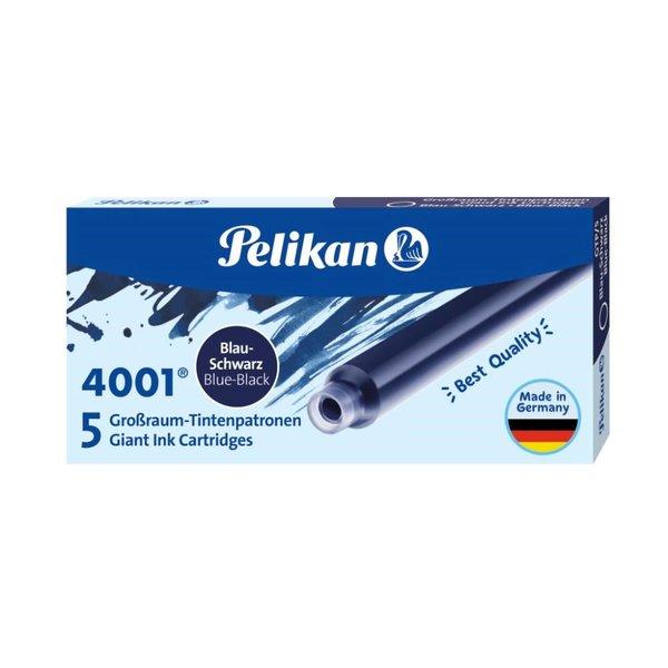 Pelikan Dolma Kalem Kartuşu 5li Büyük Mavi Siyah