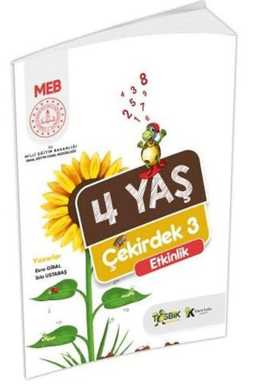 4 Yaş Okul Öncesi MEB Etkinlik Kitabı Çekirdek 3 Eğlenceli ve Öğretici Aktiviteler