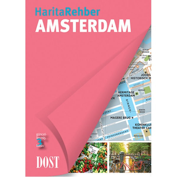 Amsterdam - Harita Rehber | Dost Kitabevi (Ciltli)