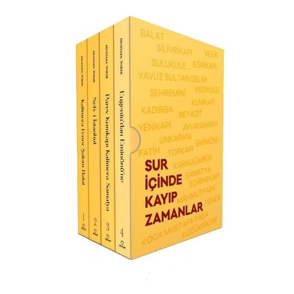 Sur İçinde Kayıp Zamanlar Seti-4 Kitap Takım-Kutulu | Alternatif Yayıncılık (İnce Kapak)