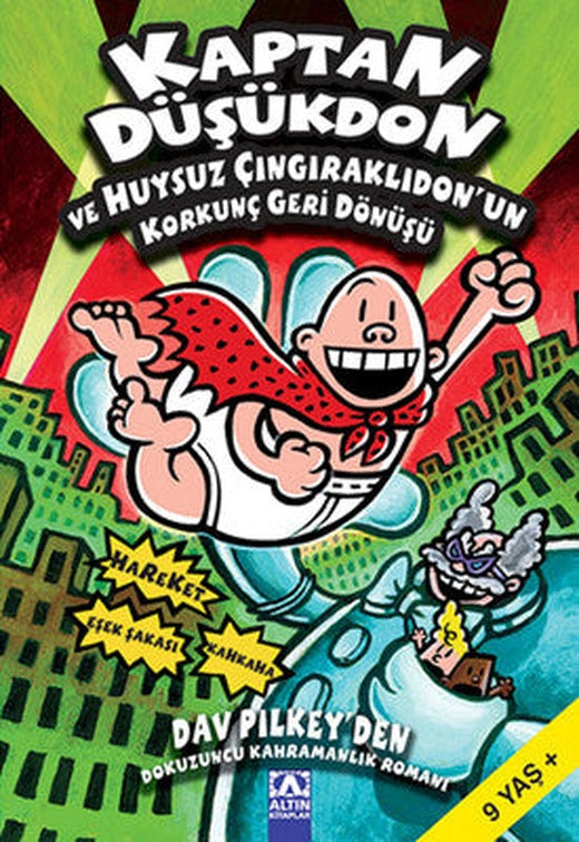 Kaptan Düşükdon ve Huysuz Çıngırakl | Altın Kitaplar