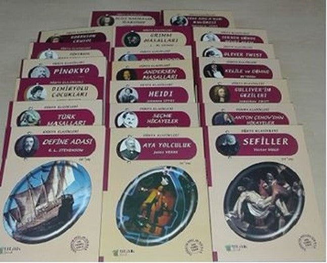 Çocuk Klasikleri Set-20 Kitap Takım | Ulak Çocuk