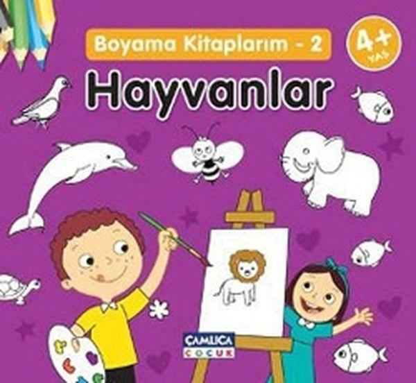 Boyama Kitaplarım - 2 Hayvanlar