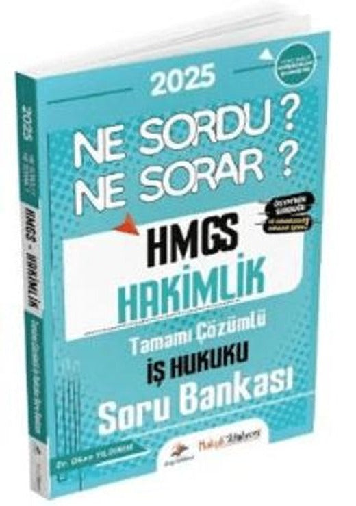 2025 HMGS Hakimlik İş Hukuku Ne Sordu Ne Sorar Soru Bankası | Dizgi Kitap (Ciltsiz)