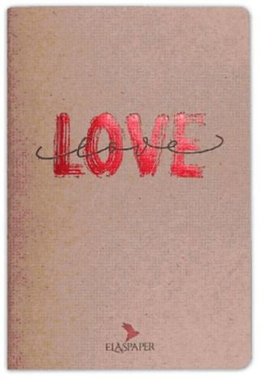 Love - Defter | Elaspaper (Ciltsiz)