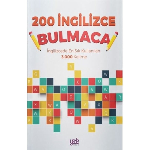 200 İngilizce Bulmaca | Yade Kitap (İnce Kapak)