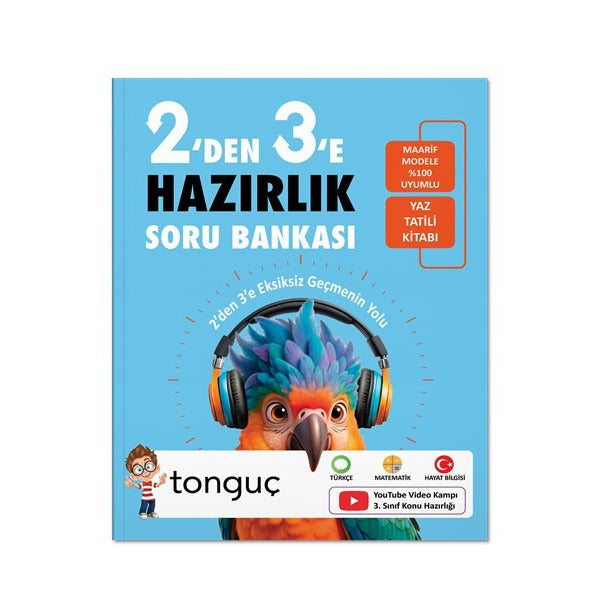 2'den 3'e Hazırlık Soru Bankası | Tonguç Akademi (Ciltsiz)