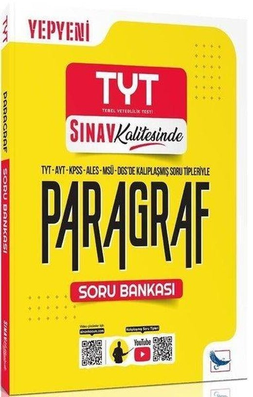 TYT AYT KPSS ALES MSÜ DGS Paragraf Sınav Kalitesinde Soru Bankası | Sınav Yayınları (İnce Kapak)
