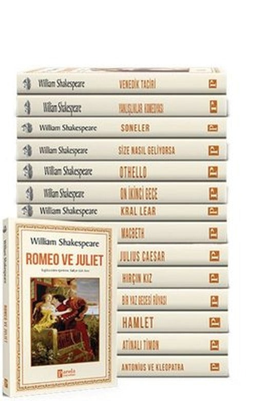 Shakespeare Eserleri Seti - 15 Kitap Takım | Parola Yayınları (Kitap)